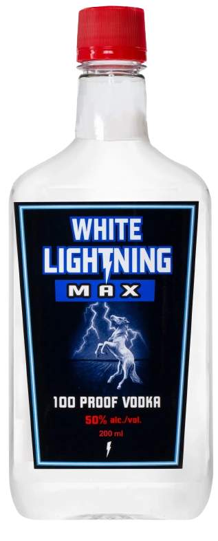WHITE LIGHTNING MAX VODKA 200ML