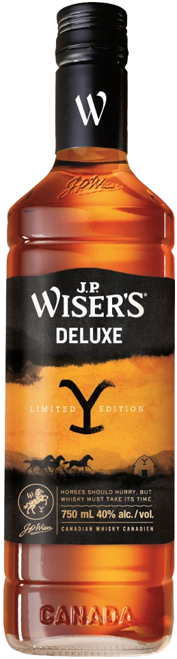 WISERS DELUXE YELLOWSTONE EDITION CANADIAN WHISKY 750ML