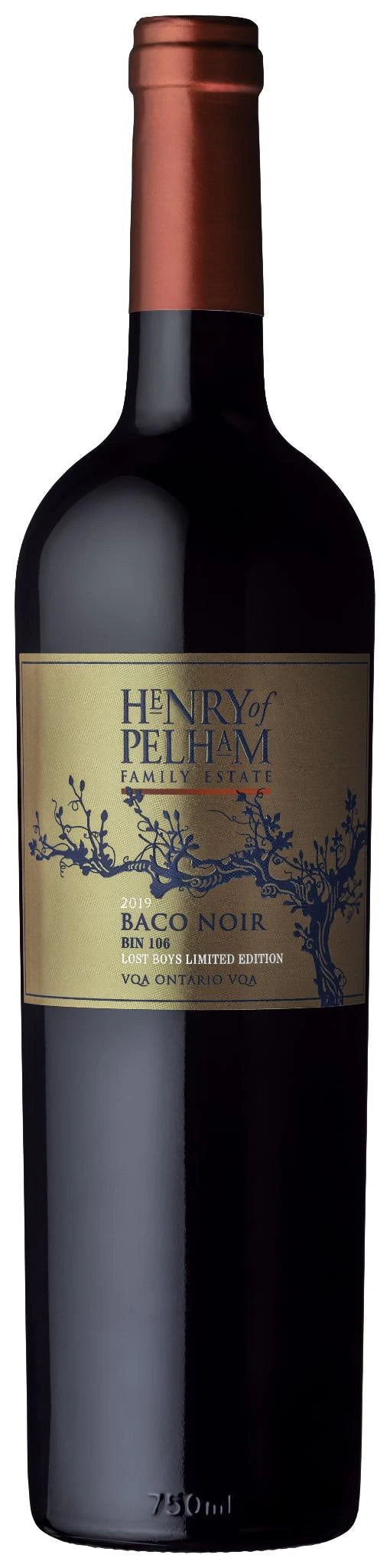 HENRY PELHAM BIN 106 LOST BOYS BACO NOIR 750ML