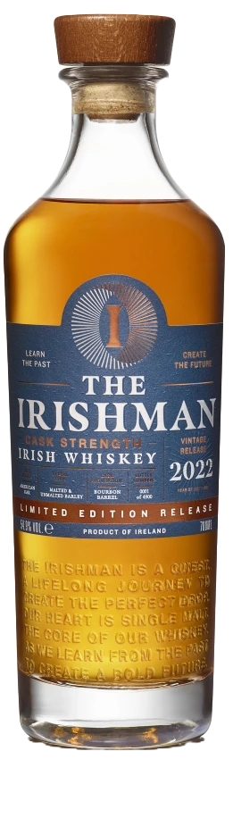 THE IRISHMAN CASK STRENGTH IRISH WHISKEY 700ML