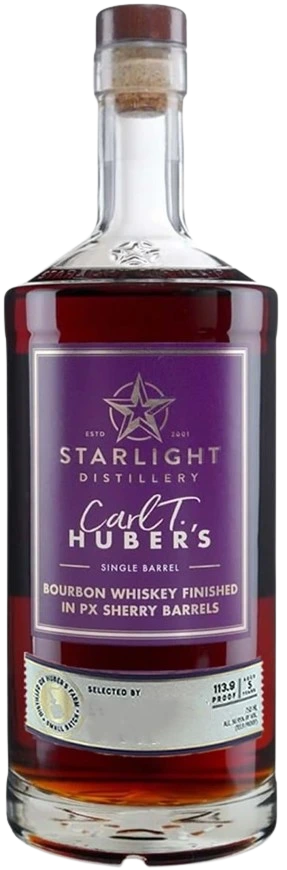 STARLIGHT CARL T SINGLE BARREL PX SHERRY BOURBON 750ML