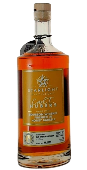 STARLIGHT CARL T SINGLE BARREL HONEY FINISH BOURBON 750ML