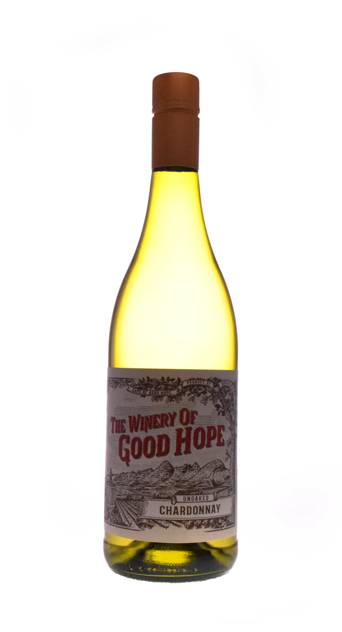 WINERY OF GOOD HOPE UNOAKED CHARDONNAY 750ML @ MacTaggart [1050382]