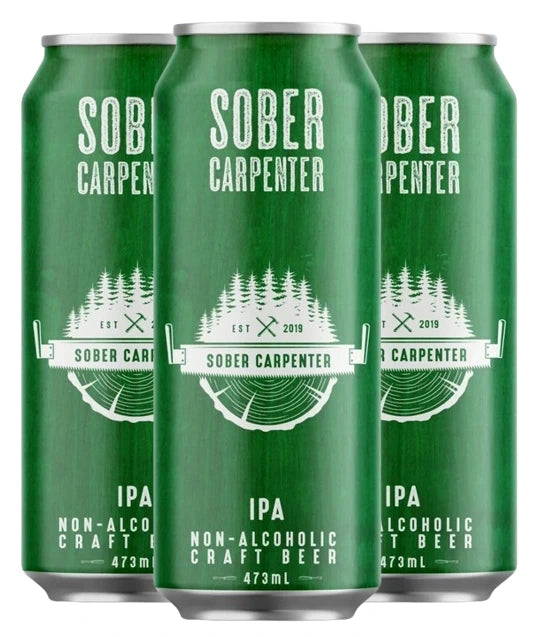 SOBER CARPENTER NON ALC CRAFT IPA 473ML 4PK CAN