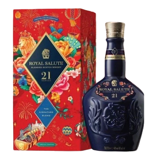 CHIVAS ROYAL SALUTE 21YR LUNAR NY-2024 SCOTCH 700ML