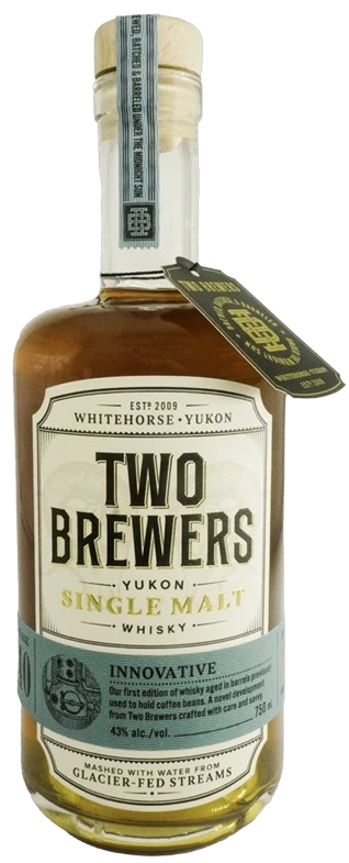 TWO BREWERS # 40 COFFEE BARRELS WHISKY 750ML