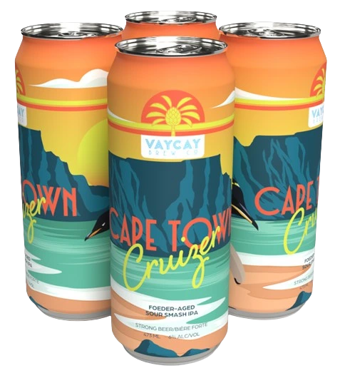CAPE TOWN CRUZER SOUR IPA 473ML 4PK CAN