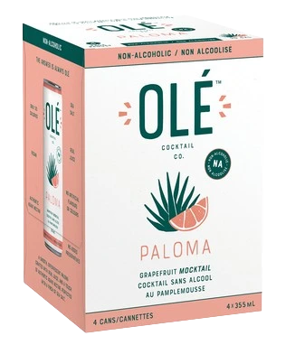 OLE COCKTAIL NON ALC PALOMA MOCKTAIL 355ML 4PK CAN