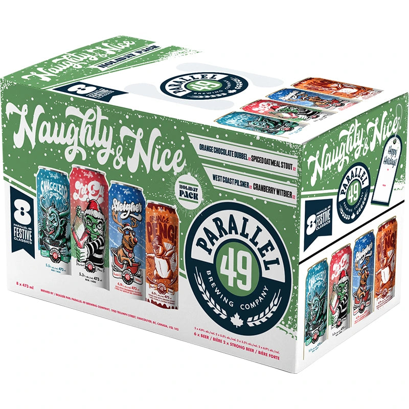 PARALLEL 49 NAUGHTY NICE MIXER 458ML 8PK CAN