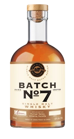 EAU CLAIRE BATCH 7 SINGLE MALT CANADIAN WHISKY 750ML