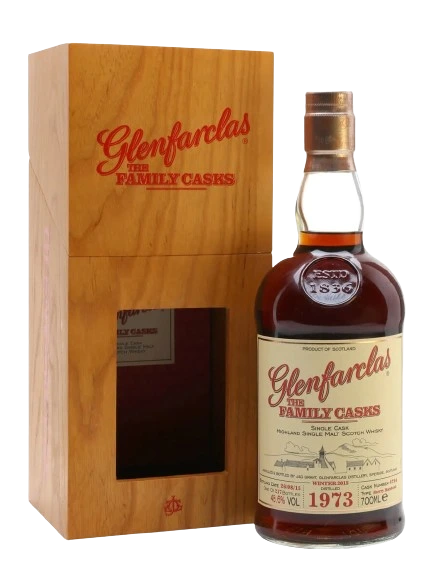 GLENFARCLAS FAMILY CASK 1973 W15 SINGLE MALT SCOTCH 700ML