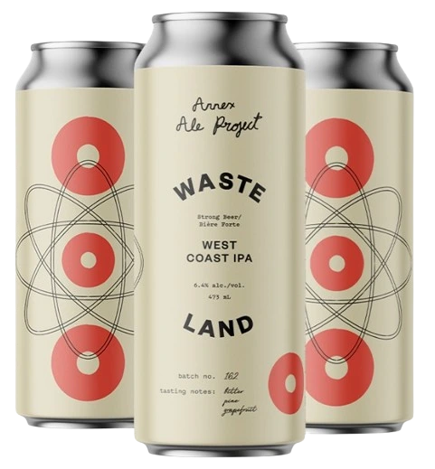ANNEX WASTE LAND WEST COAST IPA 473ML 4PK CAN