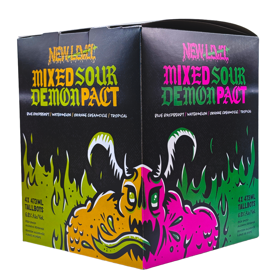 NEW LEVEL DEMON MIXED PACK 473ML 4PK CAN
