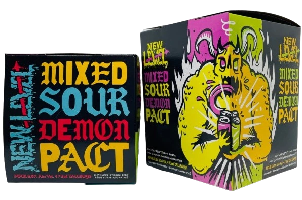 NEW LEVEL DEMON MIXED PACK 473ML 4PK CAN
