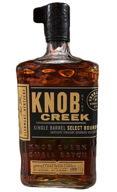 KNOB CREEK SINGLE BARREL SELECT BOURBON 750ML