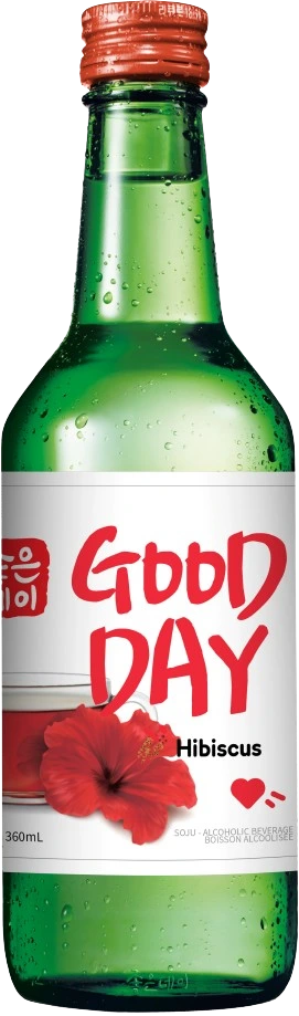 GOOD DAY HIBISCUS SOJU 360ML @ Kelowna [1051001]