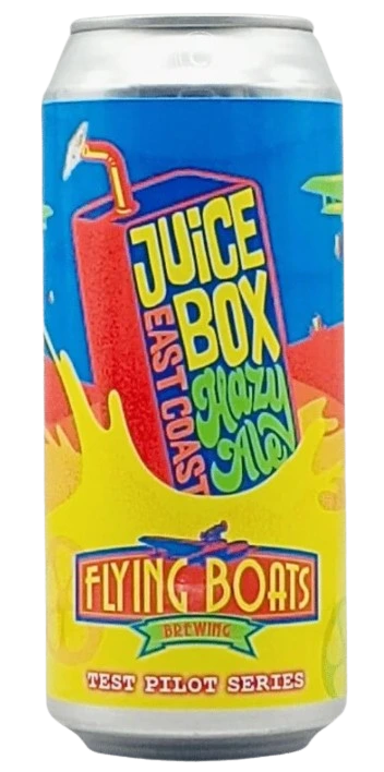 FLYING BOATS JUICE BOX EAST COAST HAZY ALE 473ML CAN