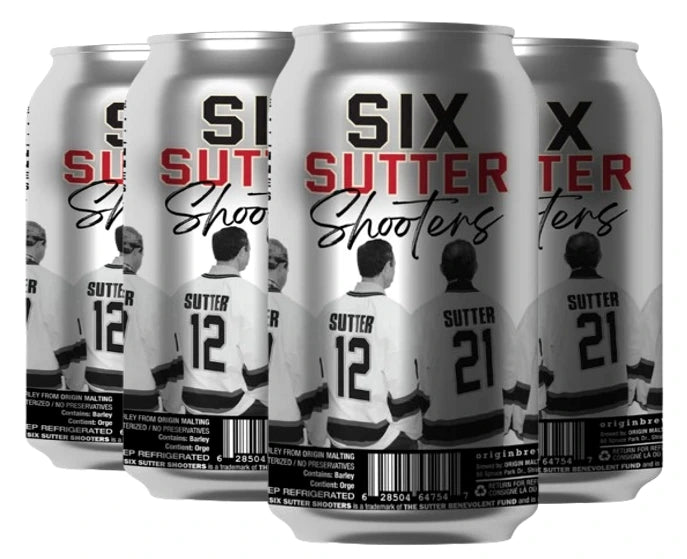 SIX SUTTER SHOOTERS 355ML 6PK CAN