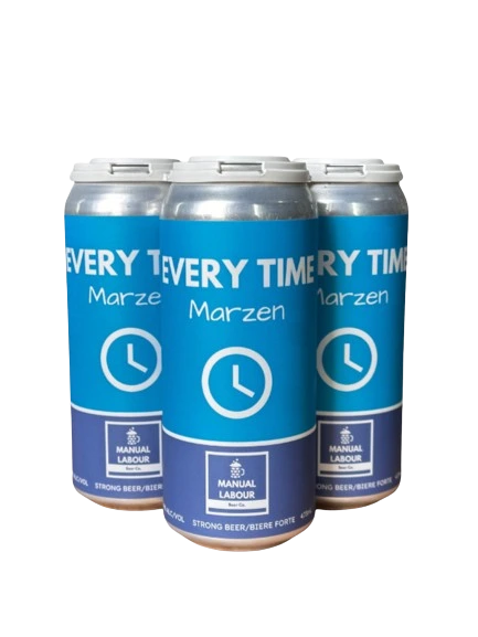 MANUAL LABOUR EVERY TIME MARZEN 473ML 4PK CAN