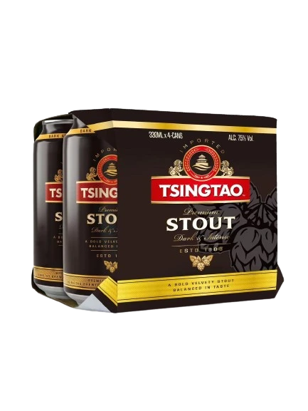 TSINGTAO STOUT 330ML 4PK CAN @ Signal Hill [1051156]