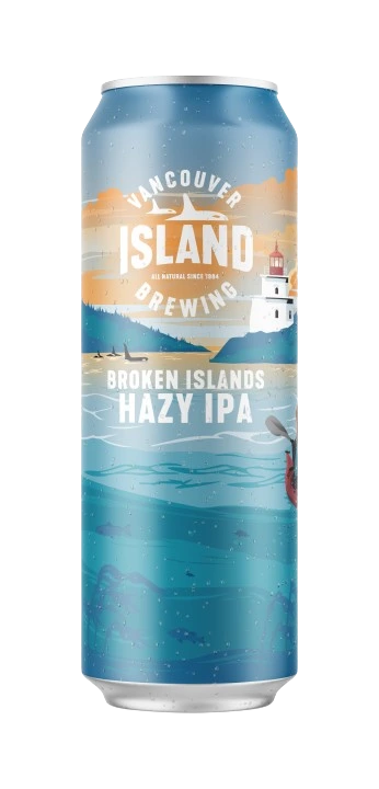 VANCOUVER ISLAND BROKEN ISLANDS HAZY IPA 568ML CAN