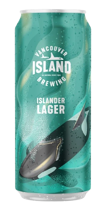 VANCOUVER ISLAND ISLANDER LAGER 473ML CAN