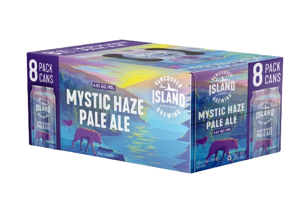 VANCOUVER ISLAND MYSTIC HAZE PALE ALE 355ML 8PK CAN