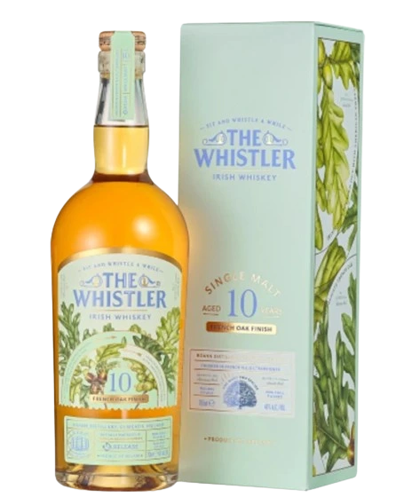 WHISTLER 10YR FRENCH OAK SINGLE MALT IRISH WHISKEY 750ML