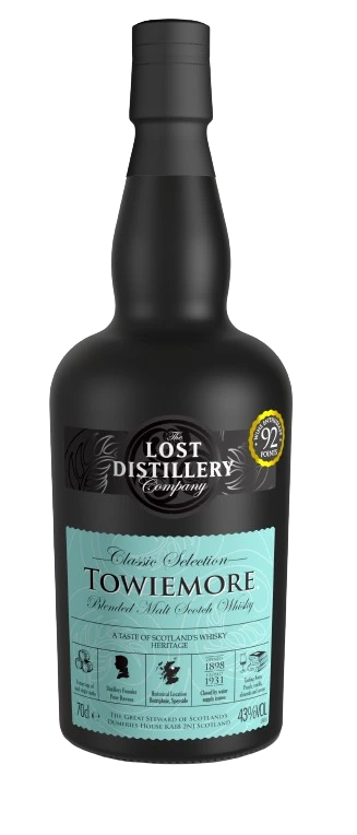 LOST DISTILLERY TOWIEMORE SPEYSIDE BLENDED MALT SCOTCH 700ML