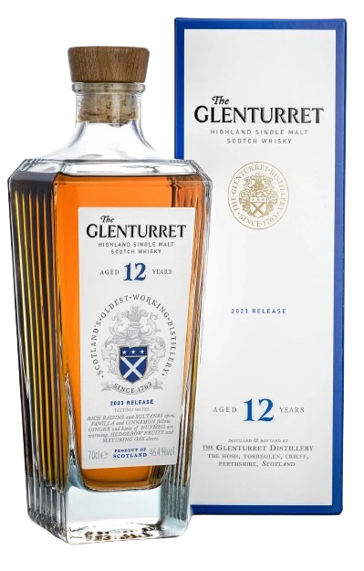 GLENTURRET 12YR HIGHLAND SINGLE MALT 700ML