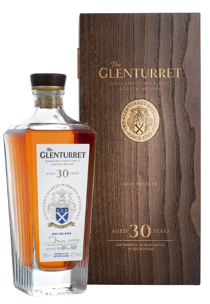 GLENTURRET 30YR HIGHLAND SINGLE MALT 700ML