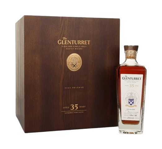 GLENTURRET 35YR HIGHLAND SINGLE MALT 700ML