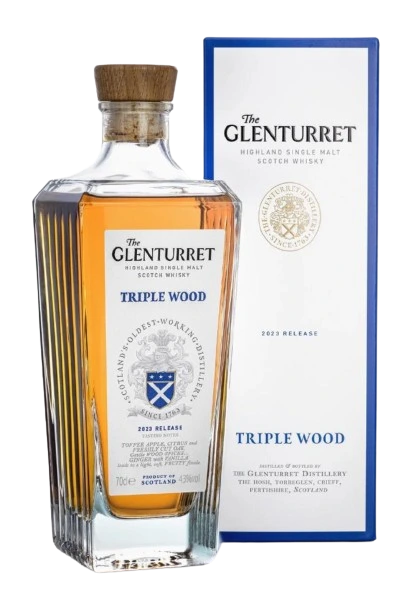 GLENTURRET TRIPLE WOOD HIGHLAND SINGLE MALT 700ML