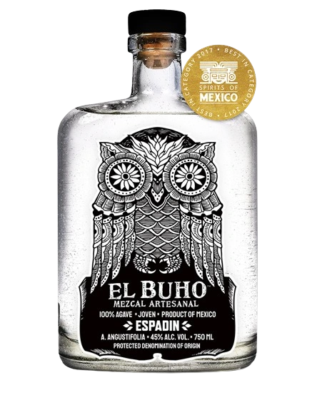 EL BUHO ESPADIN MEZCAL 750ML