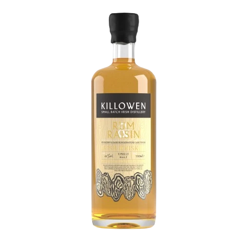 KILLOWEN RUM & RAISIN SINGLE MALT IRISH WHISKEY 700ML
