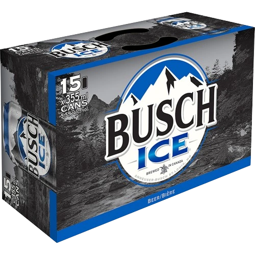 BUSCH ICE 355ML 15PK CAN