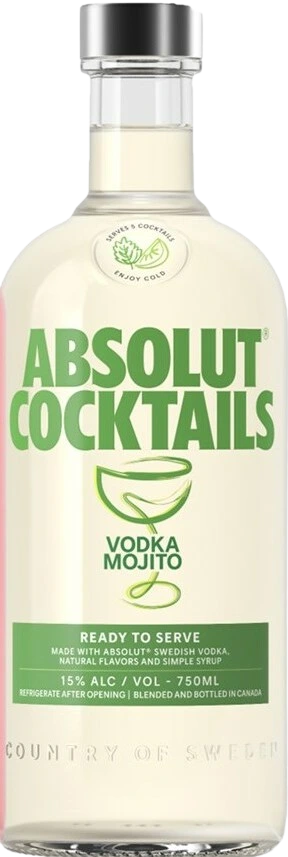 ABSOLUT COCKTAILS MOJITO 750ML @ Kelowna [1051390]
