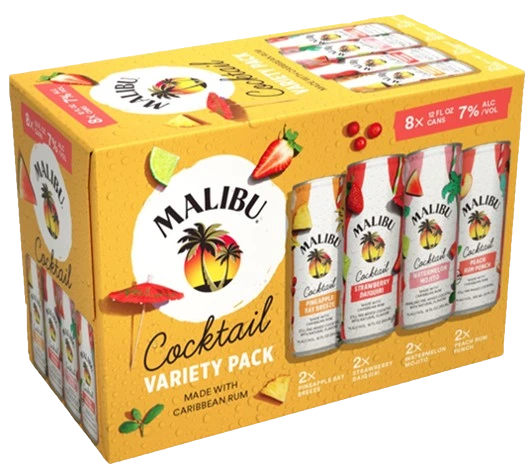 MALIBU COCKTAIL MIXER 355ML 8PK CAN @ Southgate [1051392]