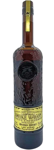 SMOKE WAGON UNCUT-UNFILTERED BOURBON WHISKEY 750ML