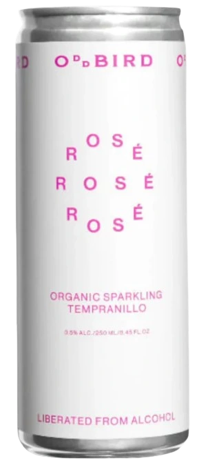 ODDBIRD NON ALC ORGANIC SPARKLING ROSE 250ML