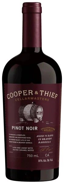 COOPER & THIEF PINOT NOIR 750ML