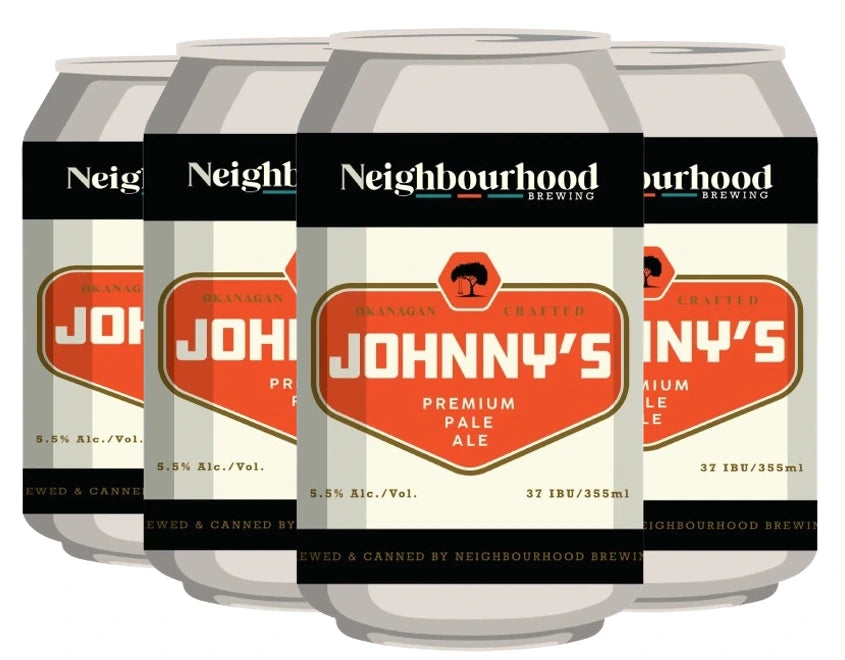 NEIGHBOURHOOD JOHNNYS PALE ALE 355ML 6PK CAN