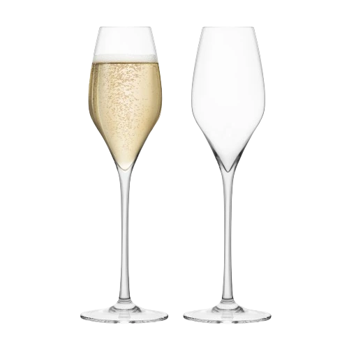 FINAL TOUCH CHAMPAGNE LEAD FREE CRYSTAL GLASSES 2PK @ Signal Hill [1051470]