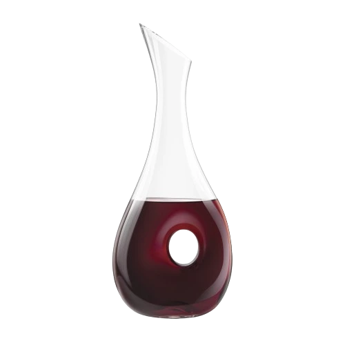 FINAL TOUCH LACUNA LEAD FREE CYRSTAL WINE DECANTER