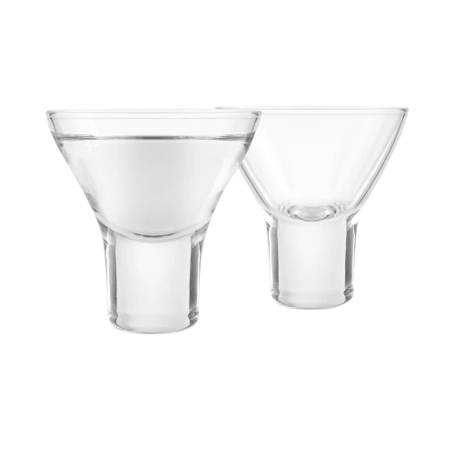 FINAL TOUCH SAKE LEAD FREE CRYSTAL GLASSES 2PK @ Signal Hill [1051476]