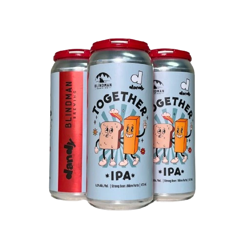 BLINDMAN & DANDY TOGETHER IPA 473ML 4PK CAN