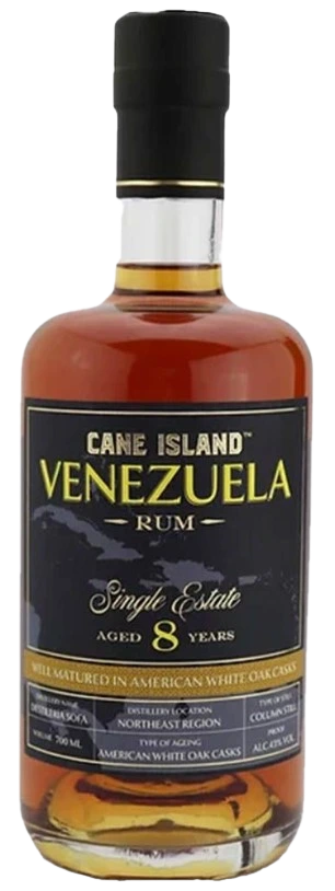 CANE ISLAND SINGLE ESTATE VENEZUELA 8YR RUM 700ML @ Township [1051588]
