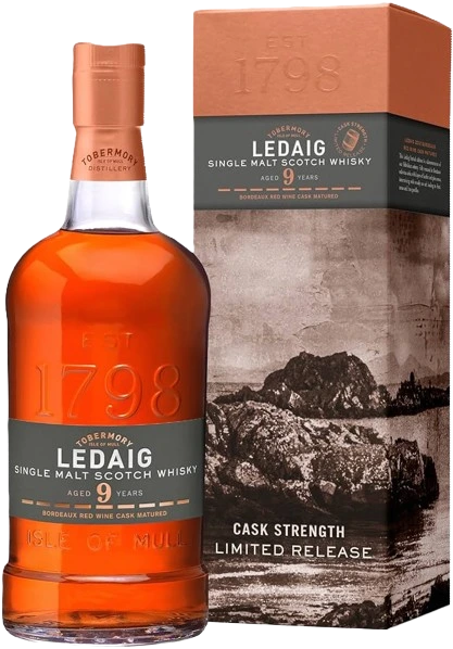 LEDAIG BORDEAUX RED WINE 2012 SCOTCH WHISKY 700ML