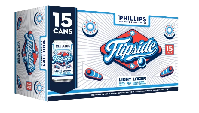 PHILLIPS TILT LIGHT LAGER 355ML 15PK CAN