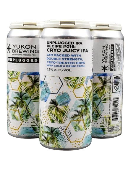 YUKON CRYO JUICY IPA 473ML 4PK CAN